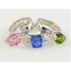 Interchangeable Bead Ring (with one 8mm round crystal or stone)