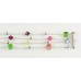 Multi-Stranded Crystal and Rondelle Bracelet